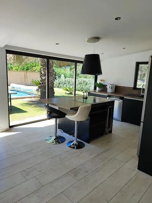 빌라 Maison Avec Piscine Proche Plage 식스포즈레스플라지스
